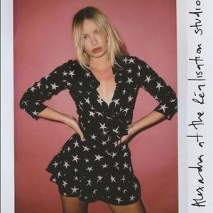 Realisation Par Star Wrap 100% Silk Dress